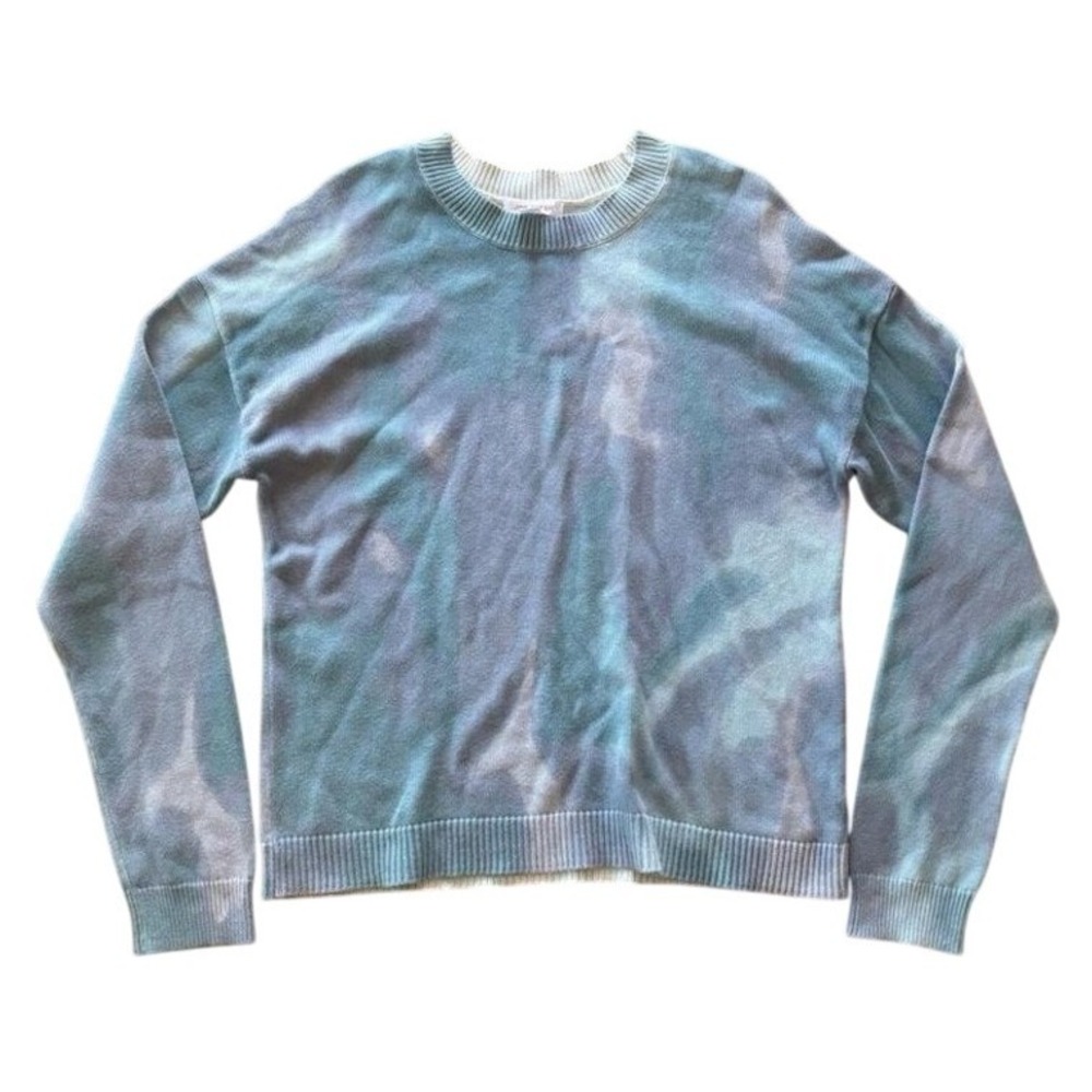 Joe Fresh Blue Purple Tie Dye Sweater Size Large